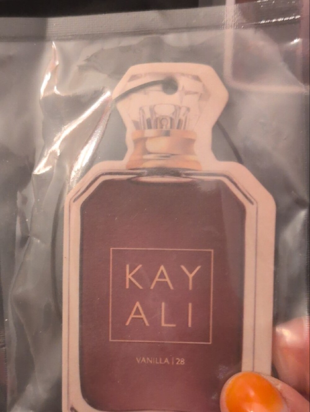 Assorted Perfume Bottle Hanging Air Fresheners - Pink, Brown, Cream - Picture 4 of 11